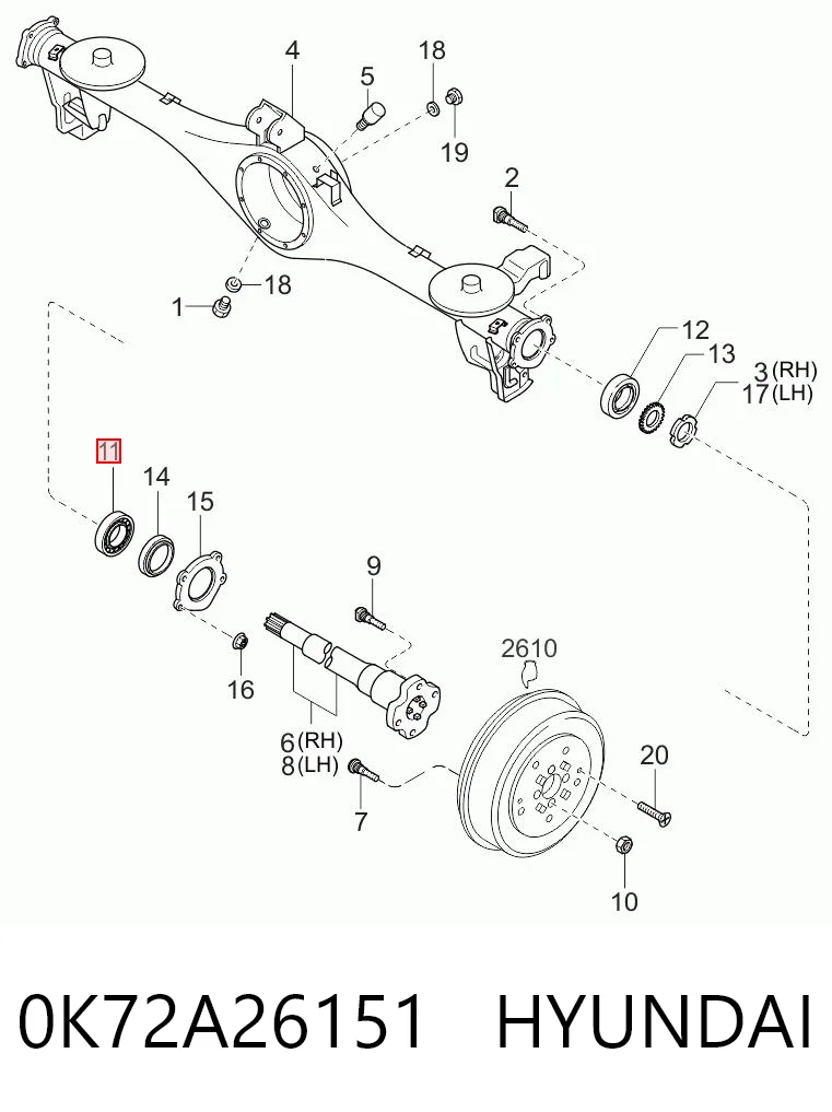 Подшипник задней ступицы 1686245680 Peugeot/Citroen