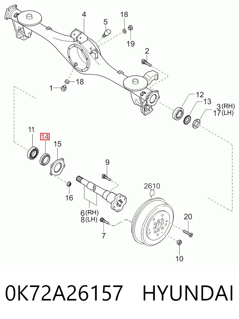 4637785 Ford Подшипник ступицы задней