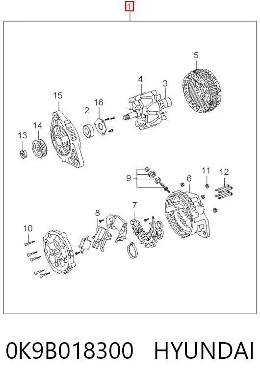 Генератор автомобиля VALEO AB190150