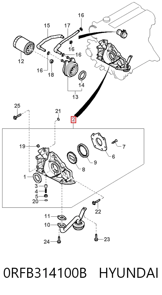 Помпа масляная Magneti Marelli OP0131 цена, от 45.03 USD