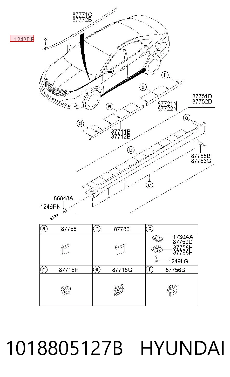 1018805127B Hyundai/Kia 