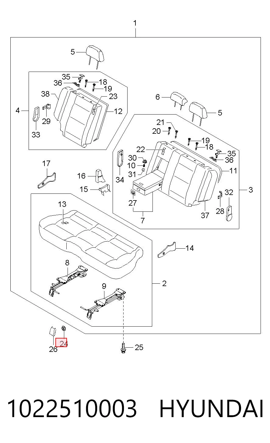 1022510003 Hyundai/Kia 