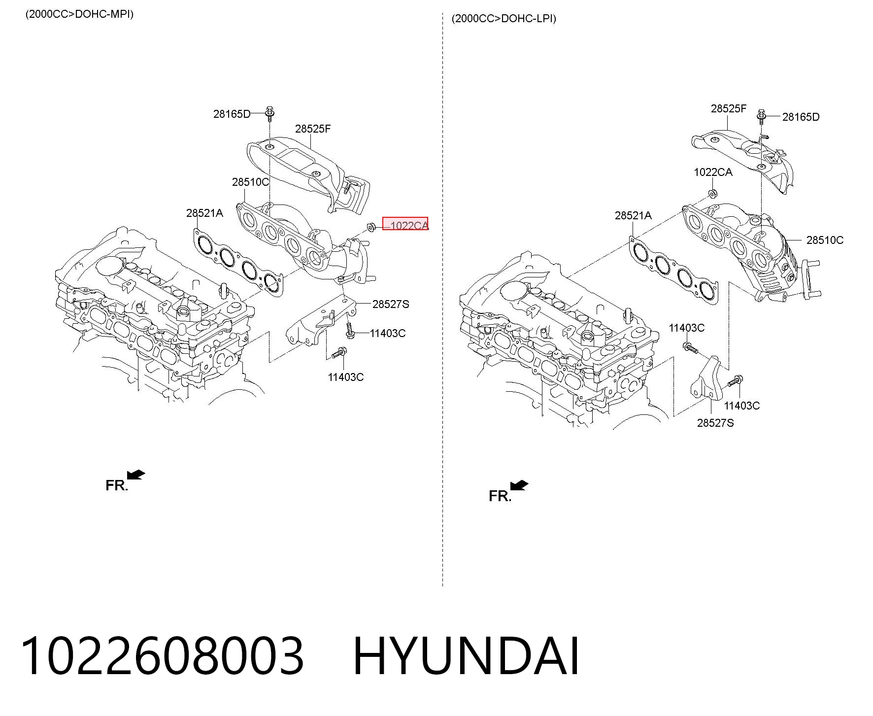 1022608003 Hyundai/Kia 