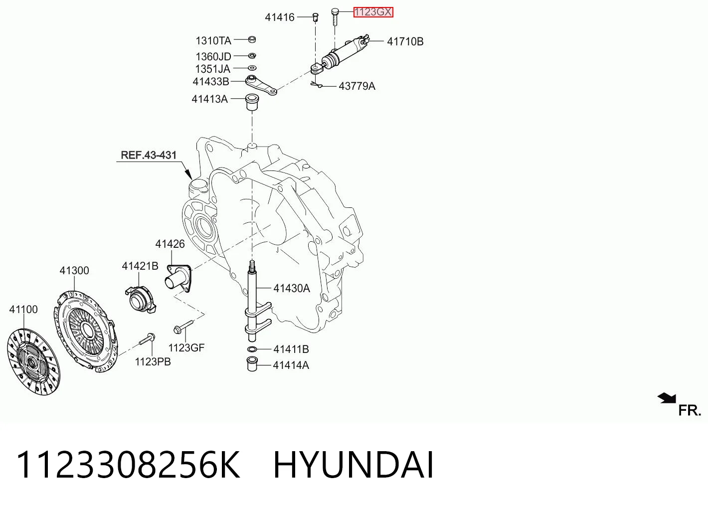 1123308256K Hyundai/Kia 