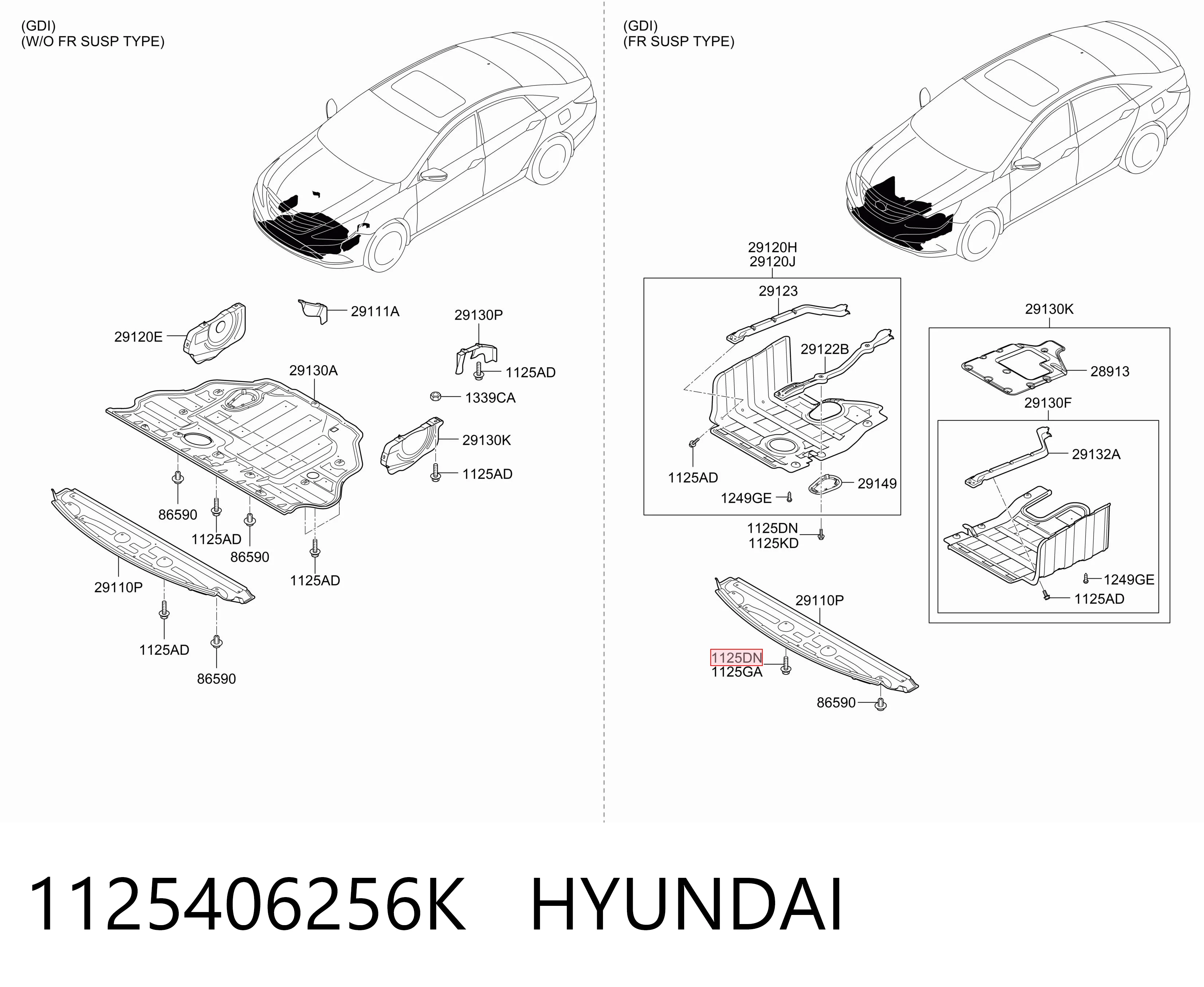 1125406256K Hyundai/Kia 
