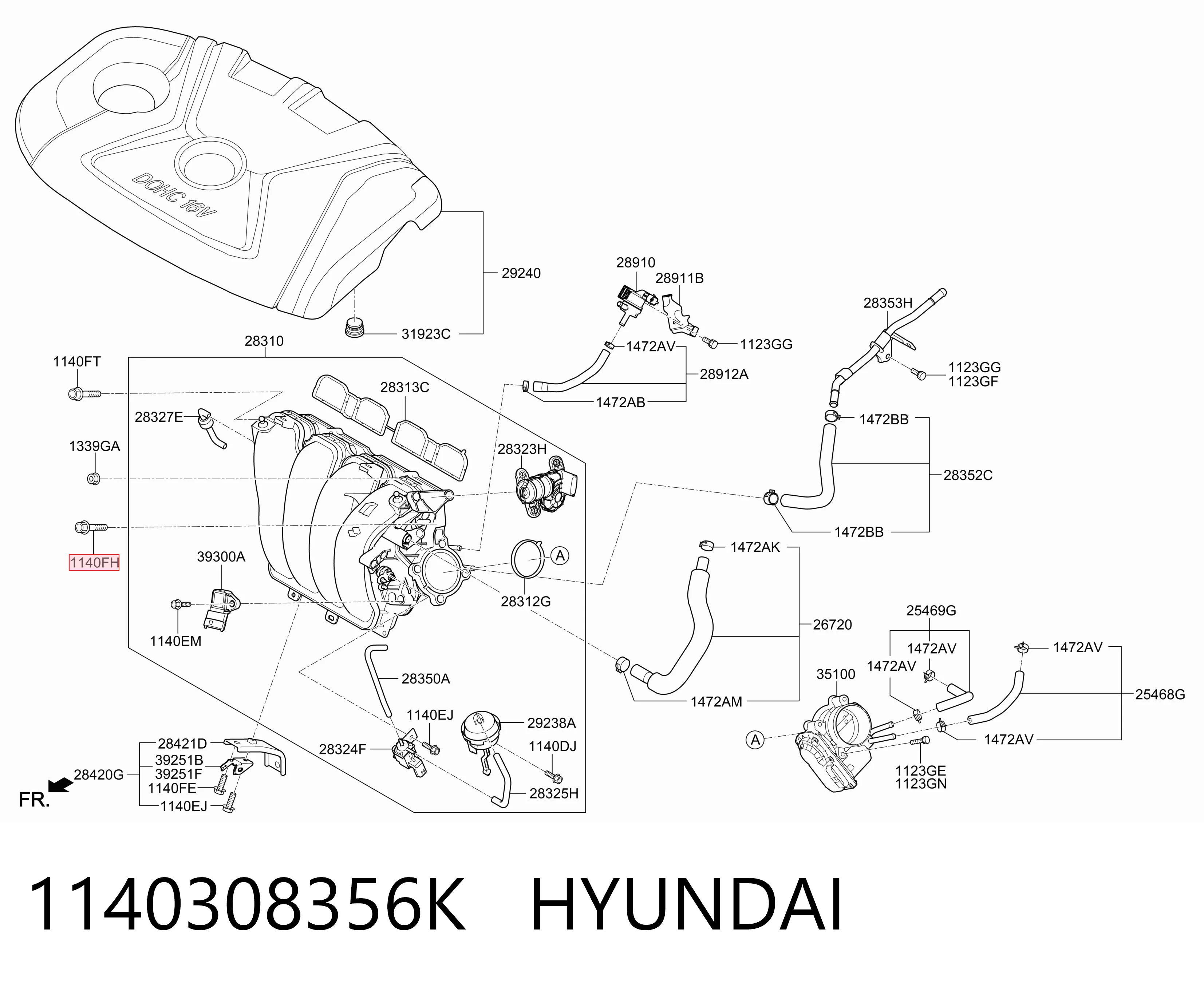 1140308356K Hyundai/Kia 
