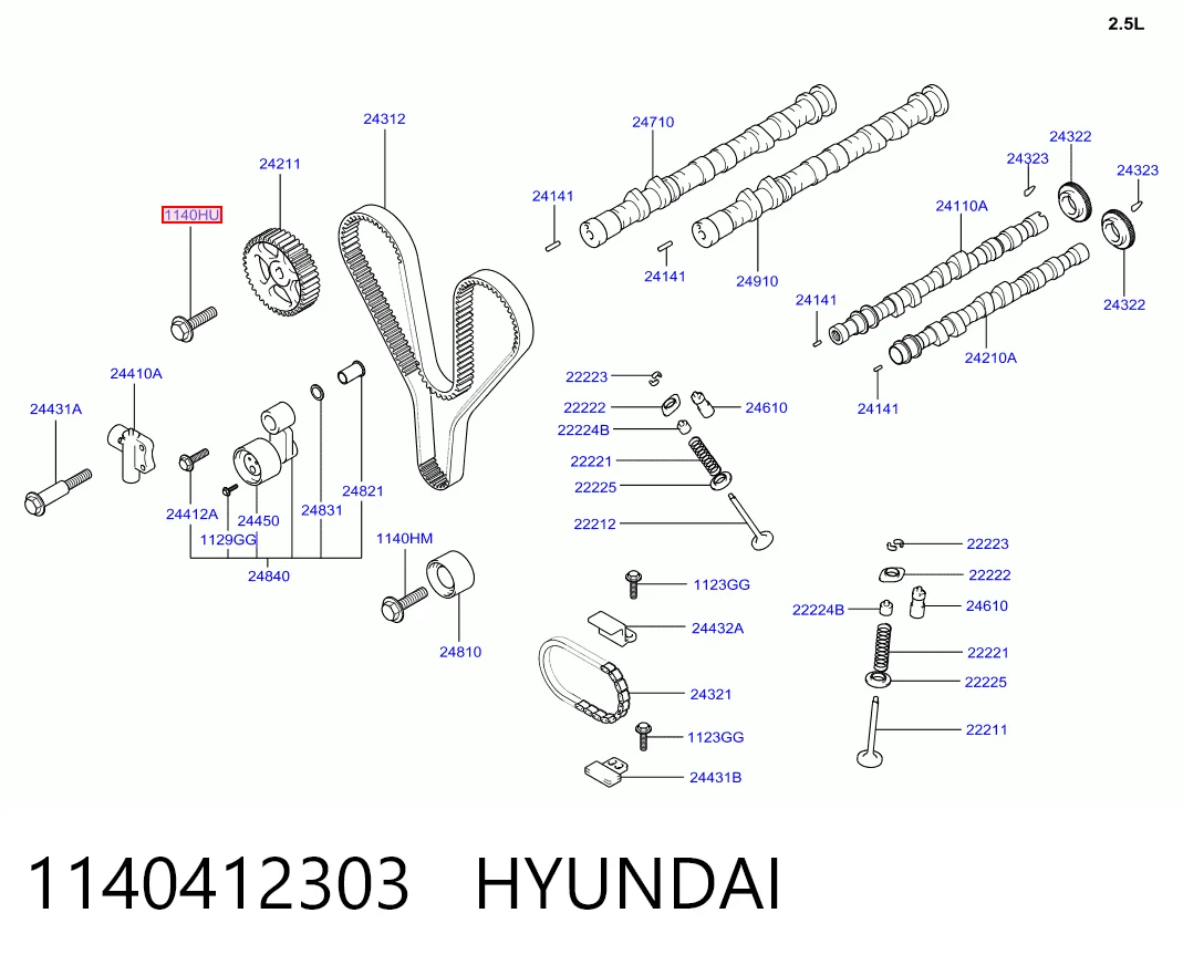 1140412303 Hyundai/Kia