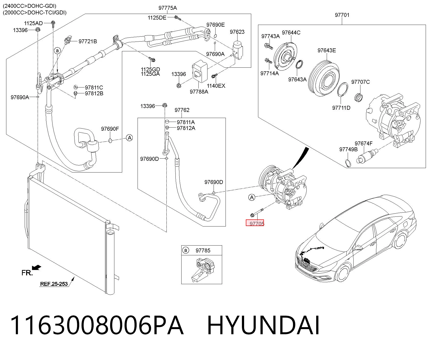 1163008006PA Hyundai/Kia 