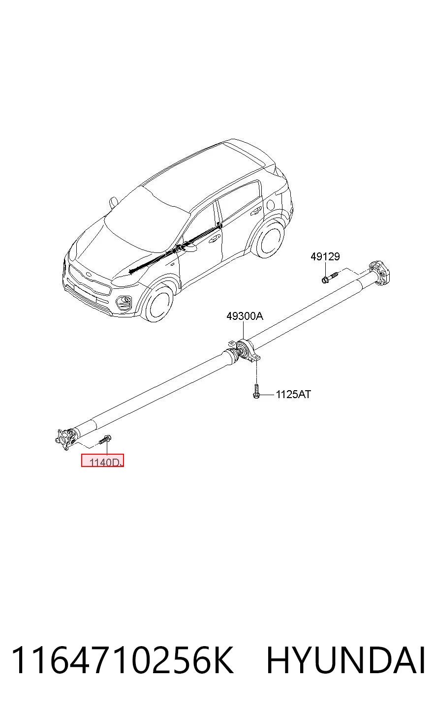 1164710256K Hyundai/Kia 