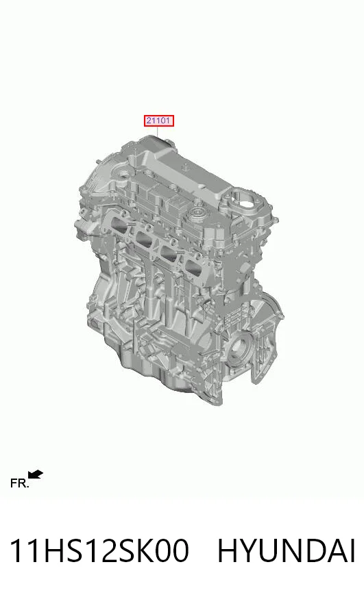 11HS12SK00 Hyundai/Kia Мотор в сборе
