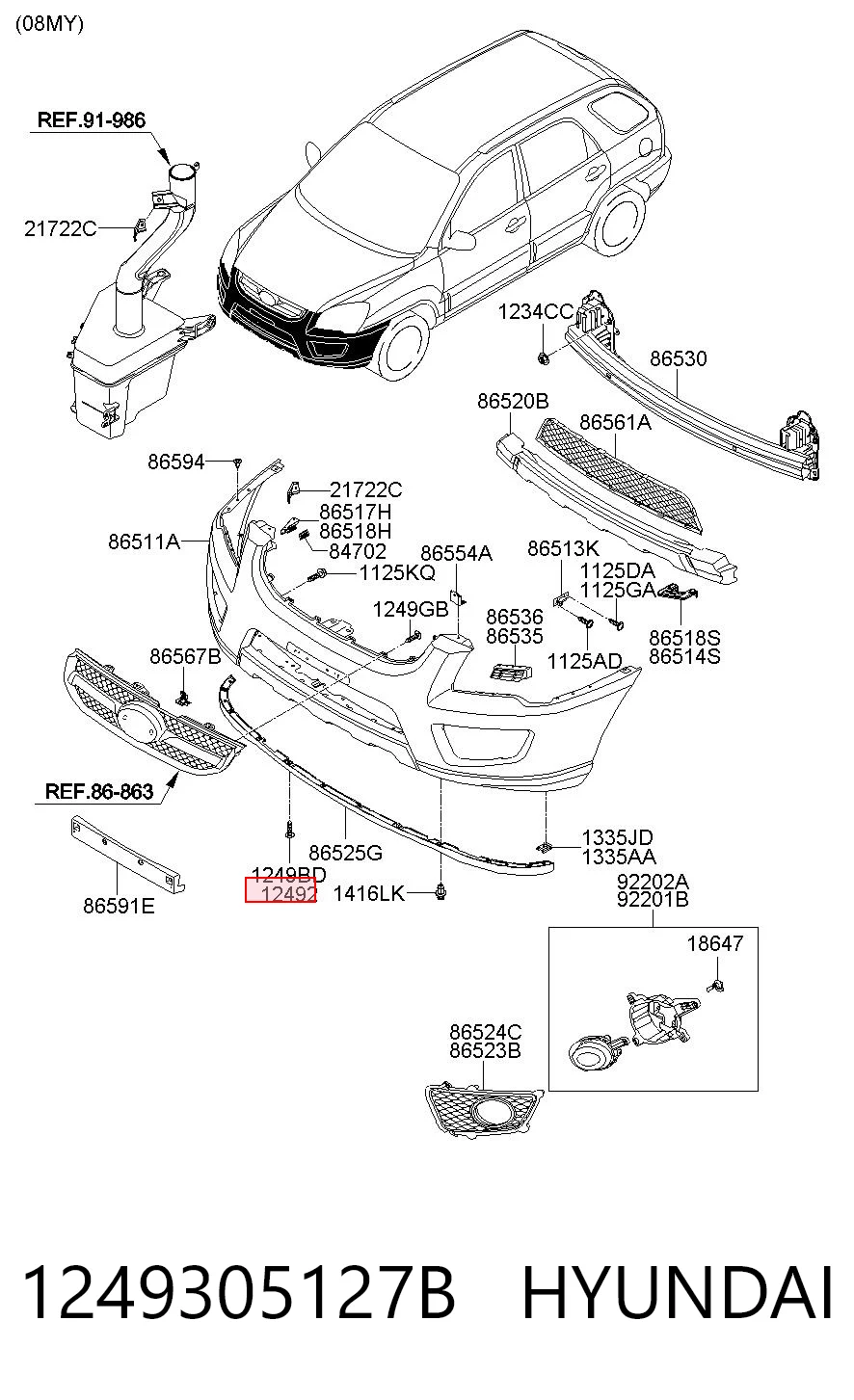 1249305127B Hyundai/Kia 