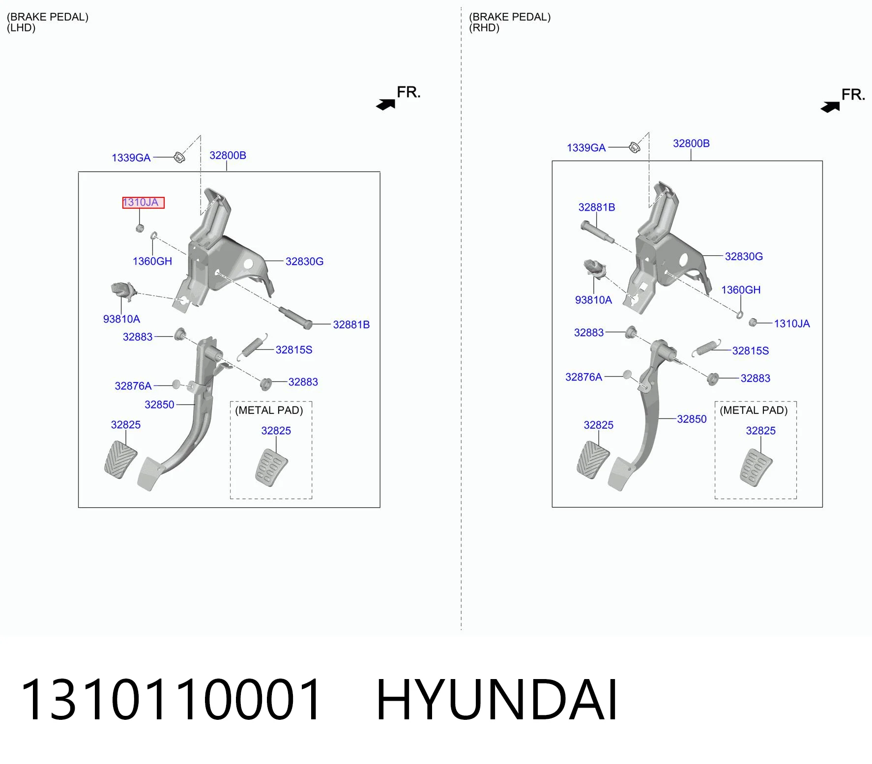 1310110001 Hyundai/Kia