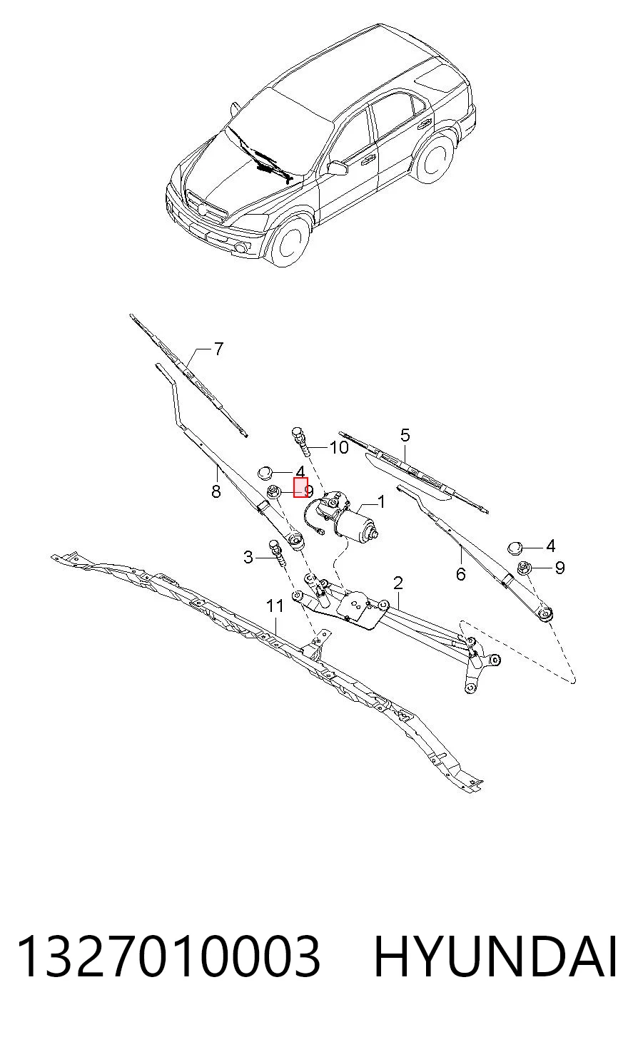 1327010003 Hyundai/Kia 
