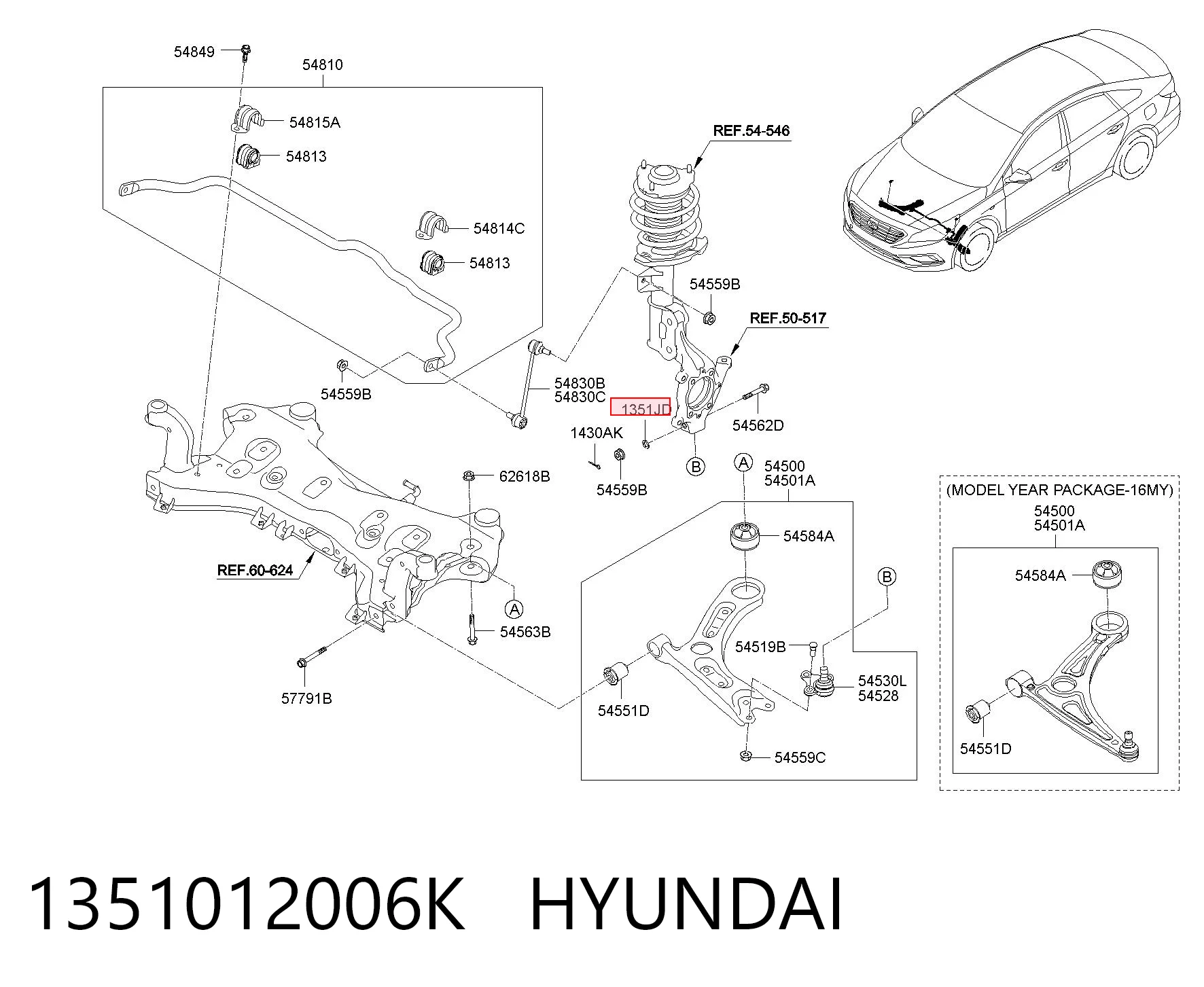 1351012006K Hyundai/Kia 