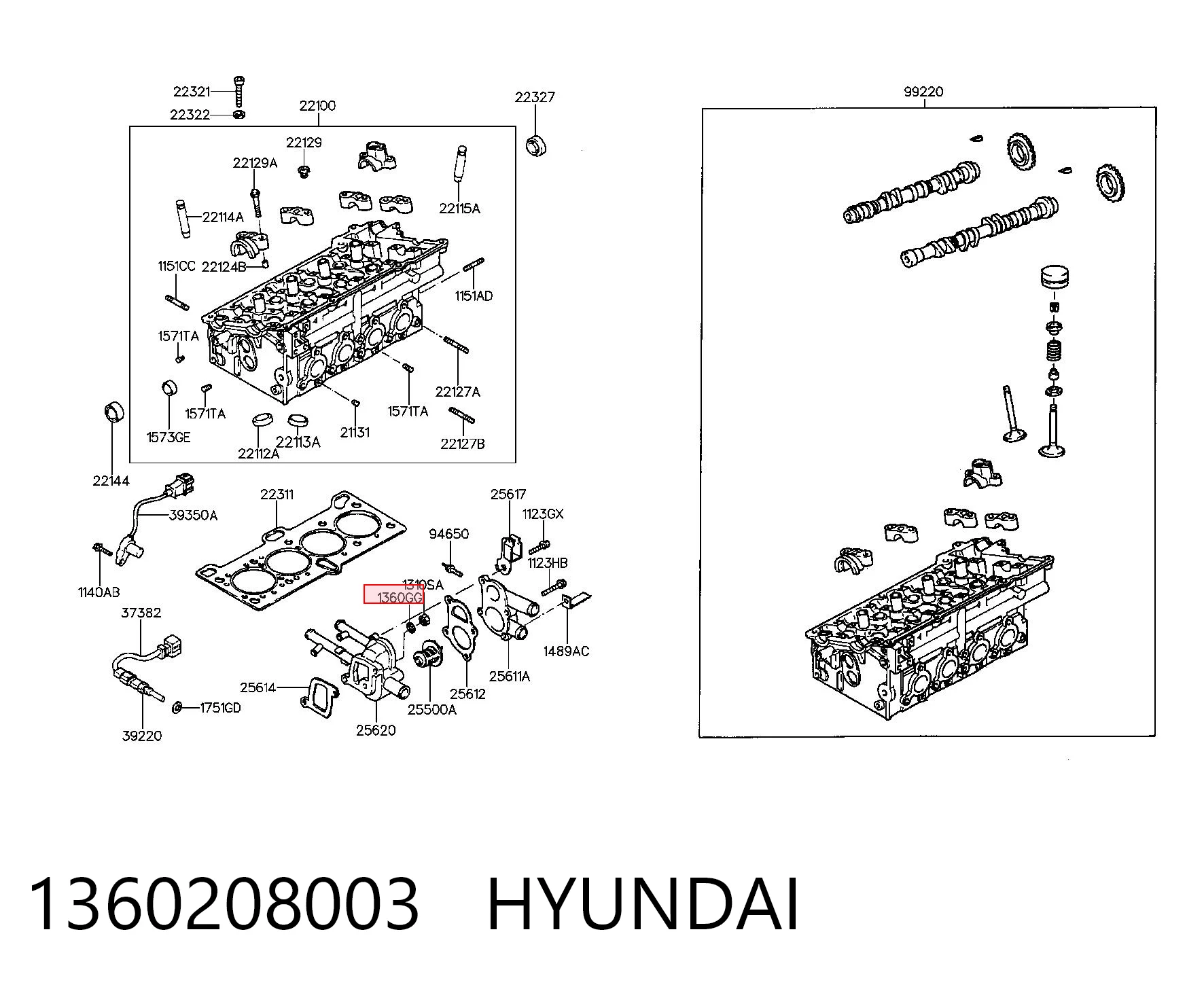 1360208003 Hyundai/Kia 