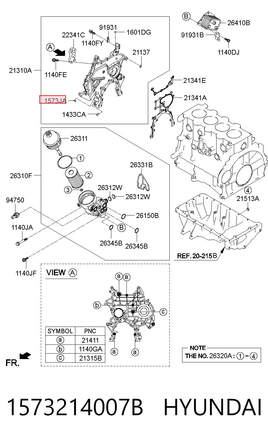 1573214007B Hyundai/Kia 