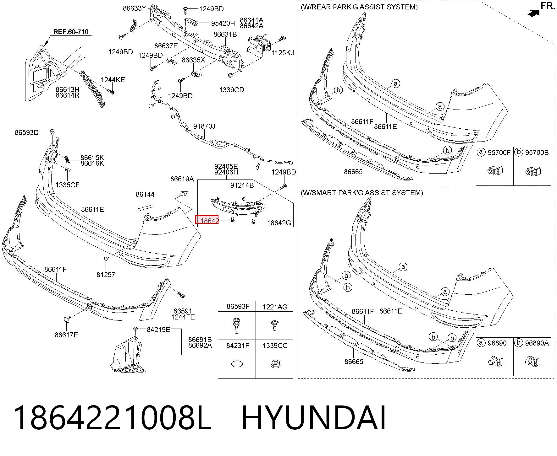 1864221008L Hyundai/Kia Лампа