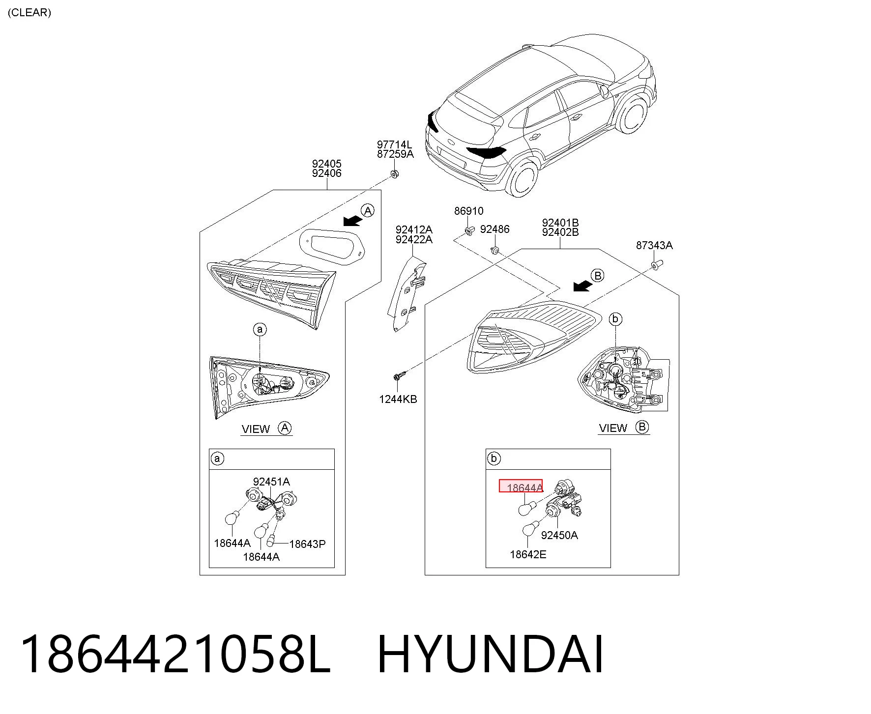 1864421058L Hyundai/Kia Лампа