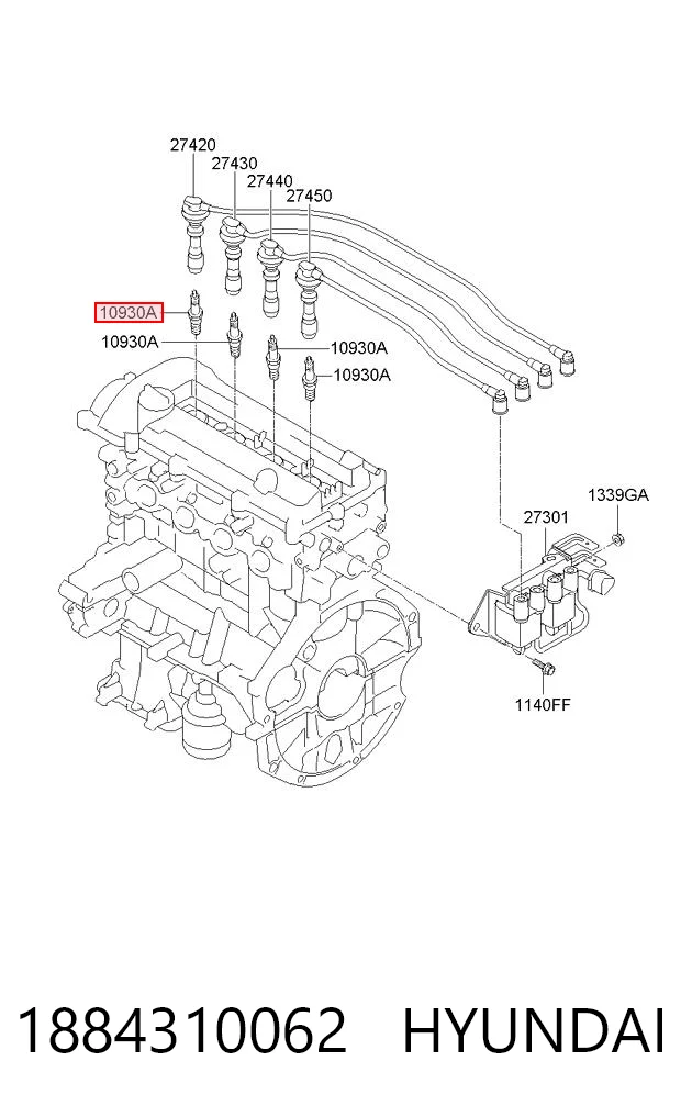 1884310062 Hyundai/Kia