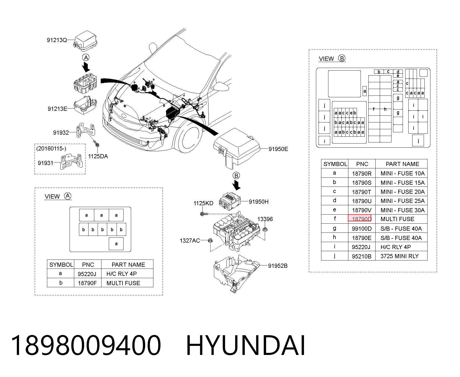 1898009400 Hyundai/Kia 