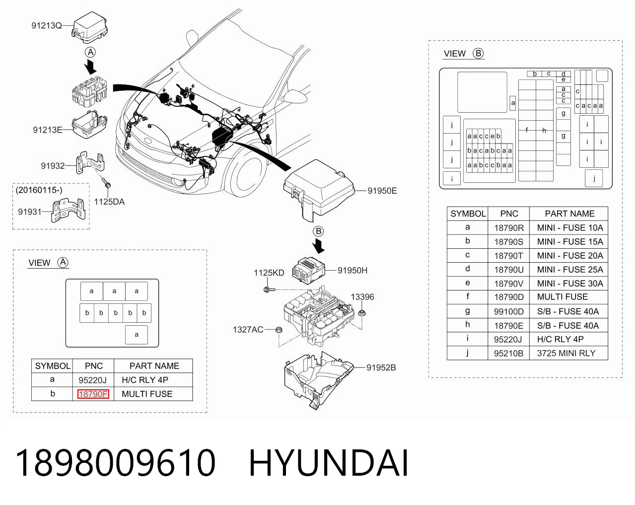 1898009610 Hyundai/Kia 