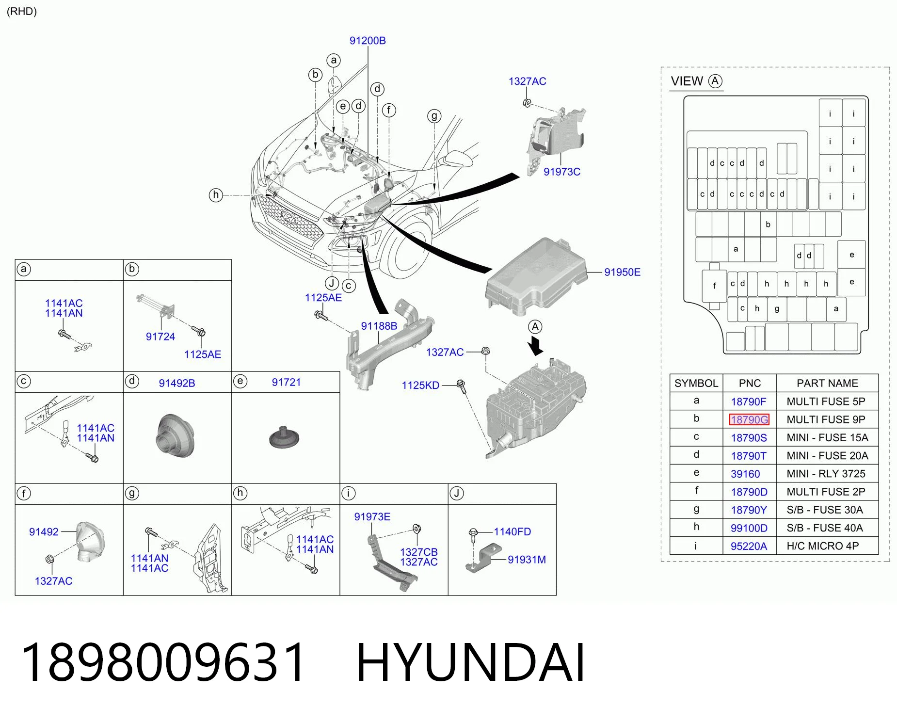 1898009631 Hyundai/Kia 