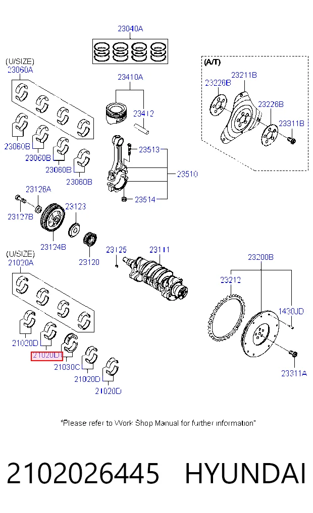 2102026445 Hyundai/Kia