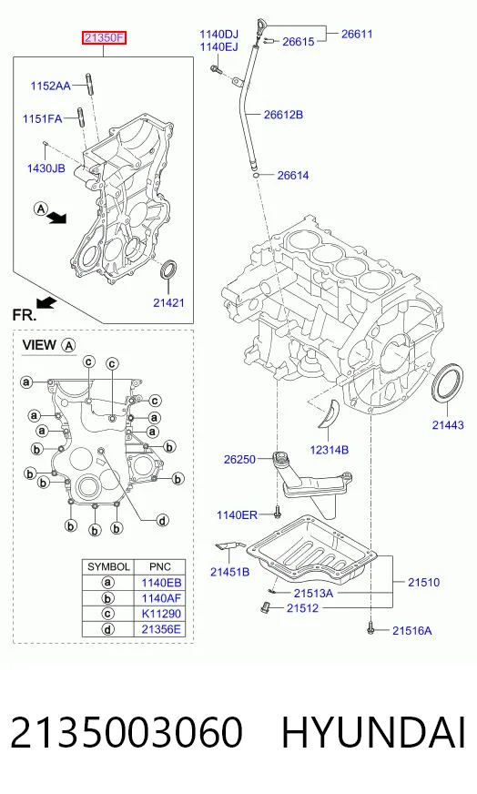 2135003060 Hyundai/Kia