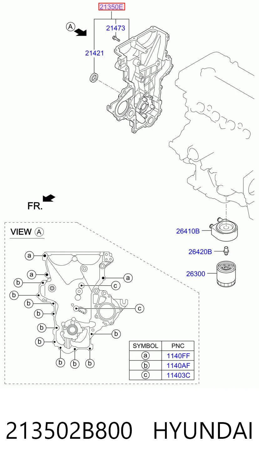 213502B800 Hyundai/Kia 