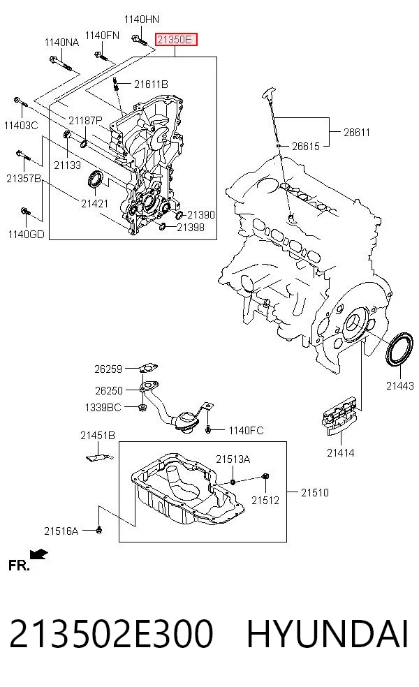 213502E300 Hyundai/Kia 