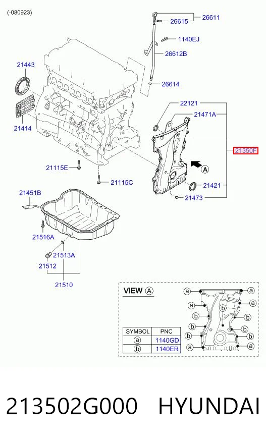 213502G000 Hyundai/Kia 