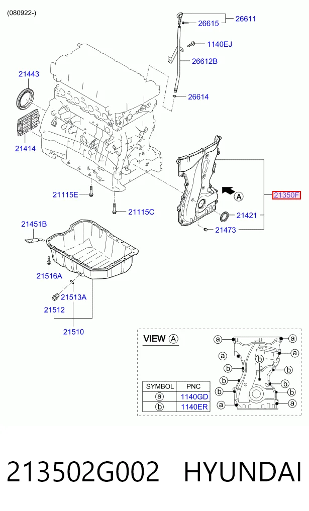 213502G002 Hyundai/Kia 