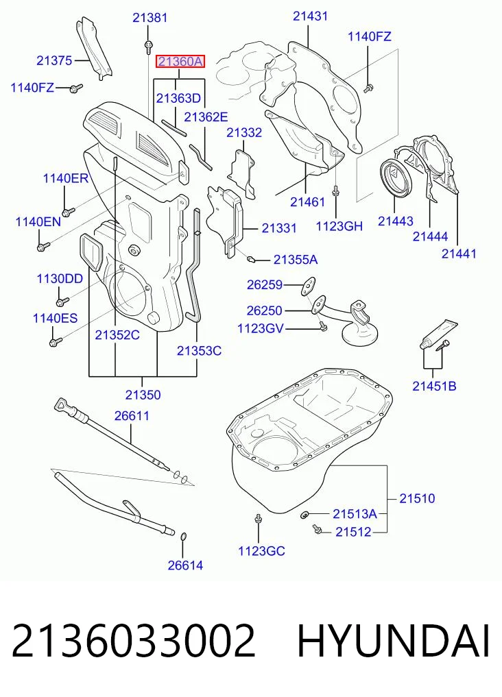 2136033002 Hyundai/Kia 