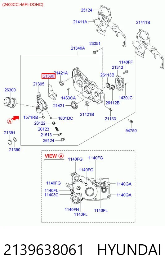 2139638061 Hyundai/Kia 