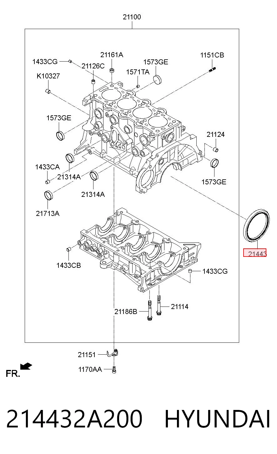 Купить OS105438S NIPPON MOTORS Сальник коленвала задний