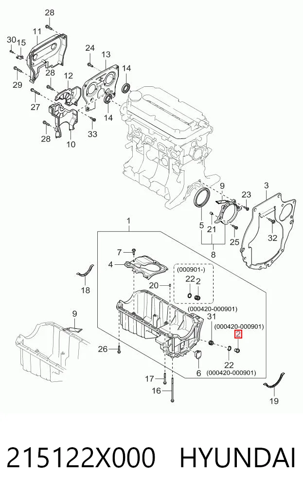 Пробка поддона двигателя AND 3S103007 цена, от 2.18 USD