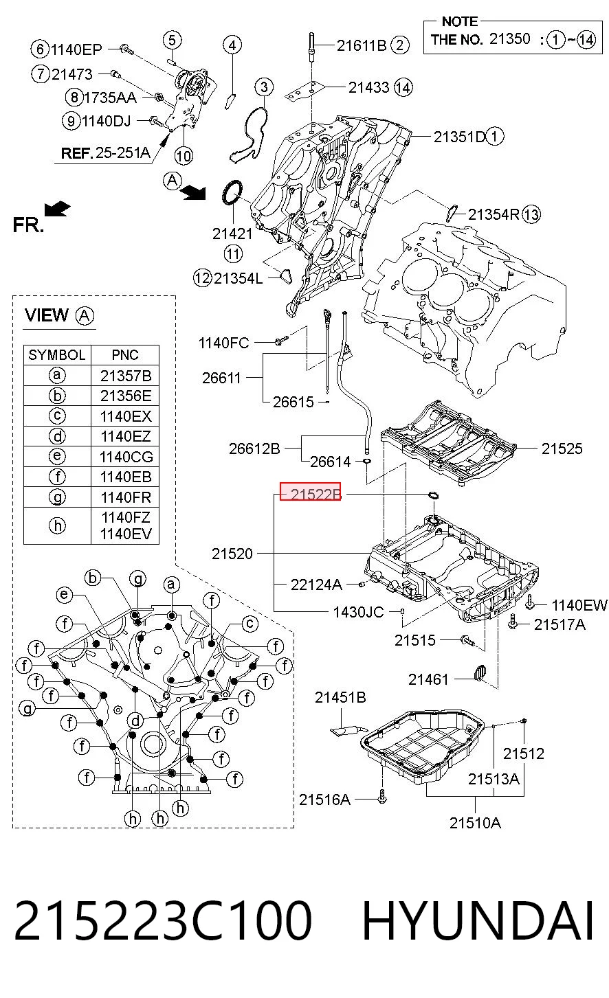 215223C100 Hyundai/Kia 