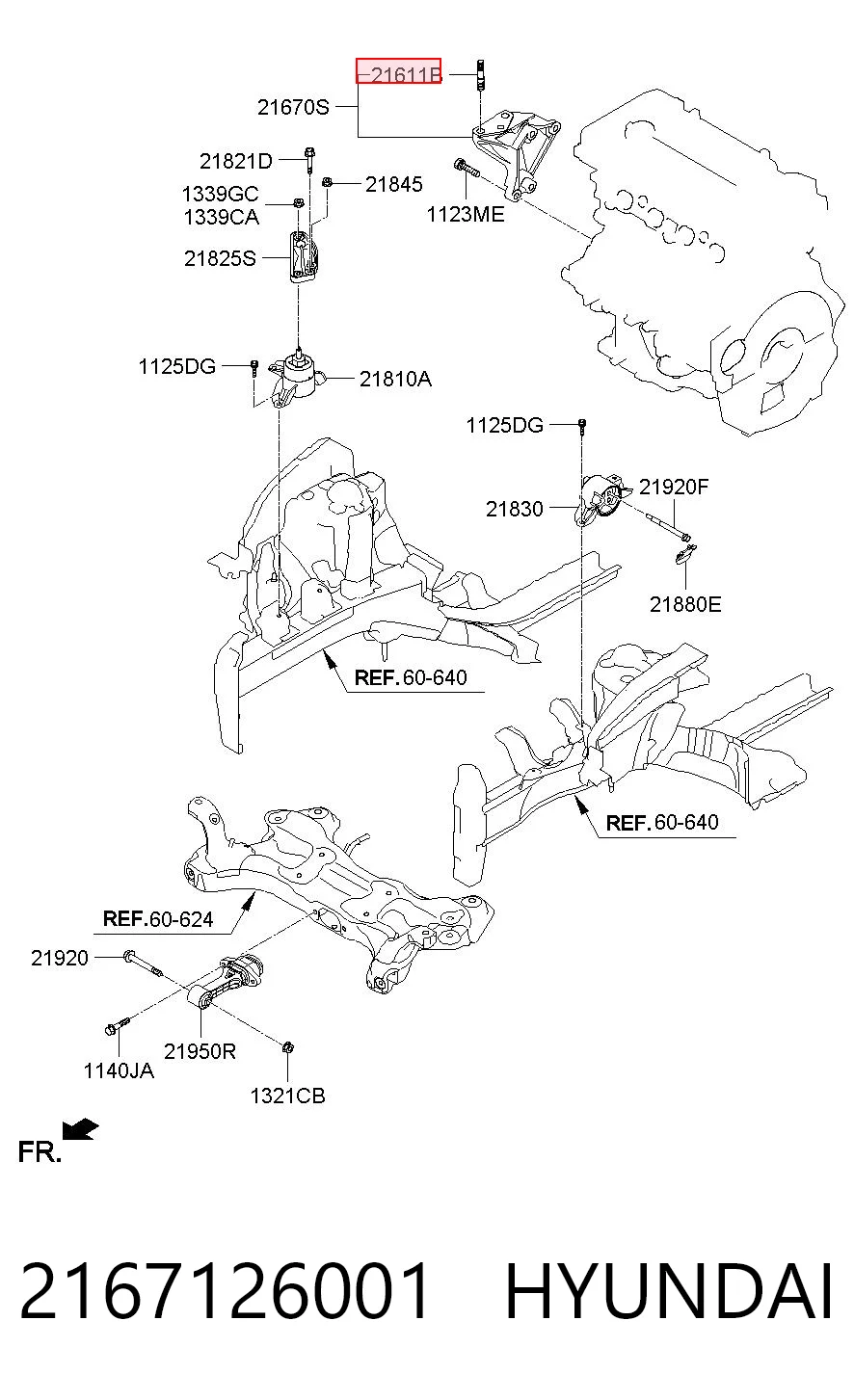 2167126001 Hyundai/Kia 