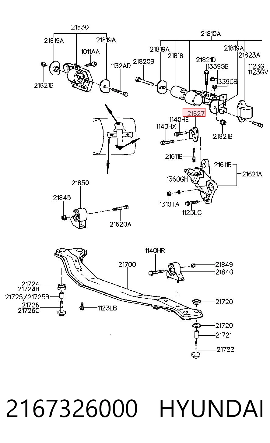 2167326000 Hyundai/Kia 