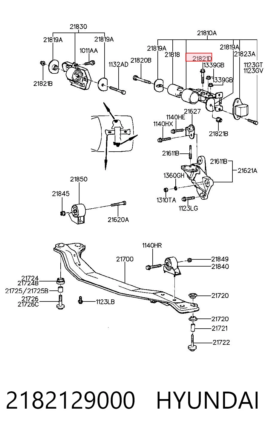2182129000 Hyundai/Kia 