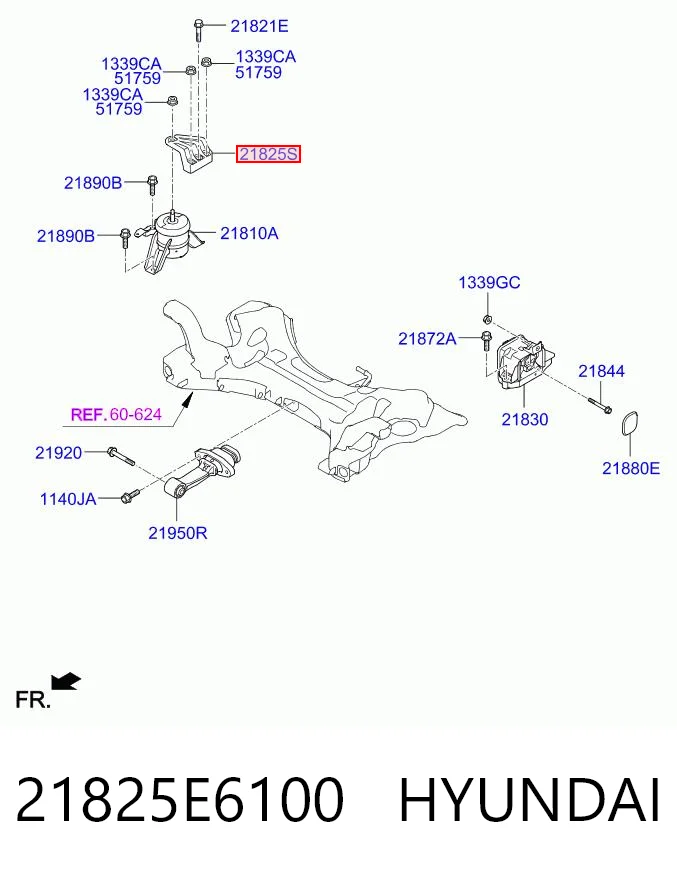 21825E6100 Hyundai/Kia 