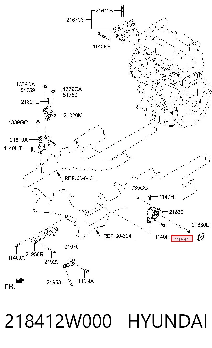 218412W000 Hyundai/Kia 