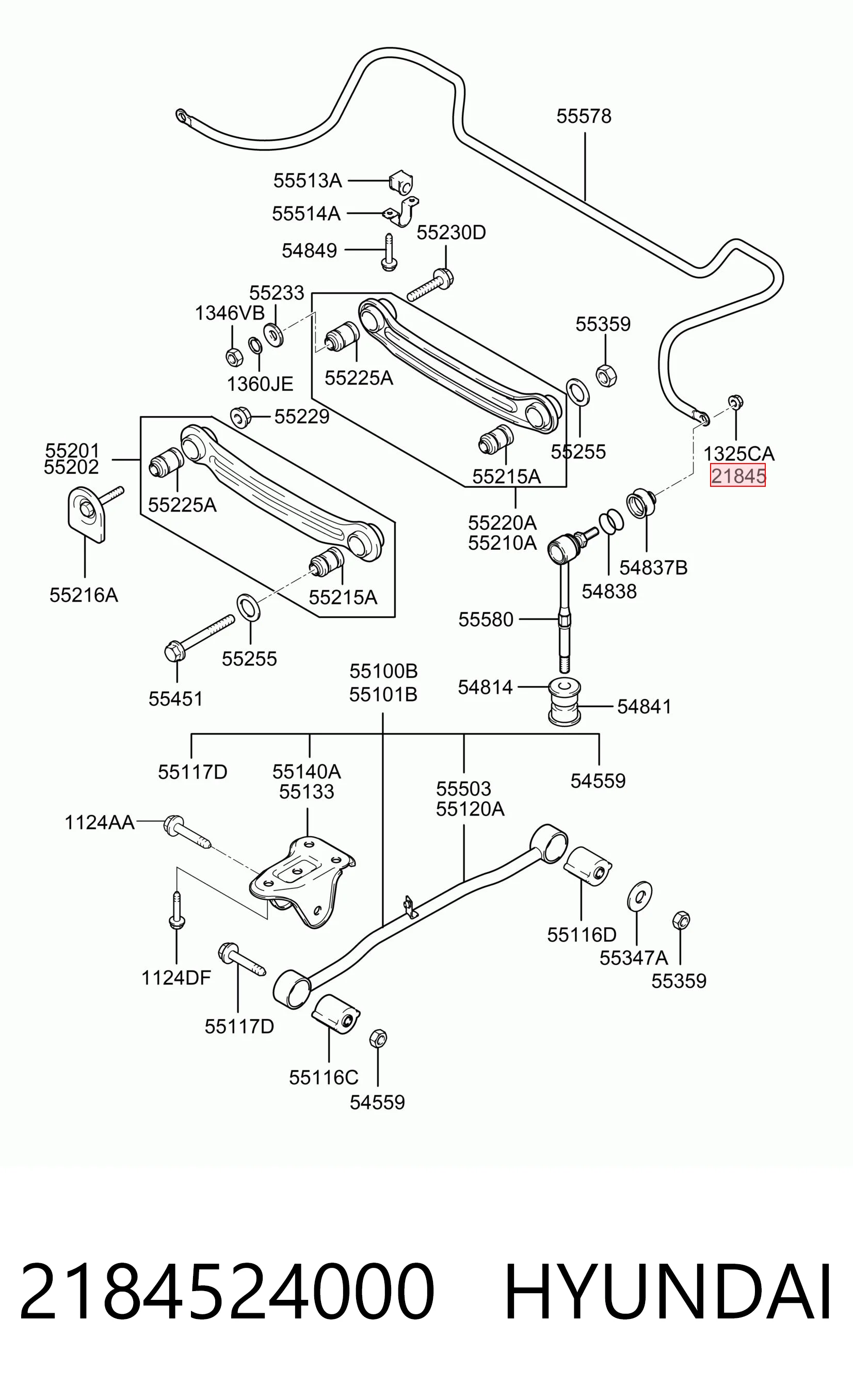 2184524000 Hyundai/Kia 