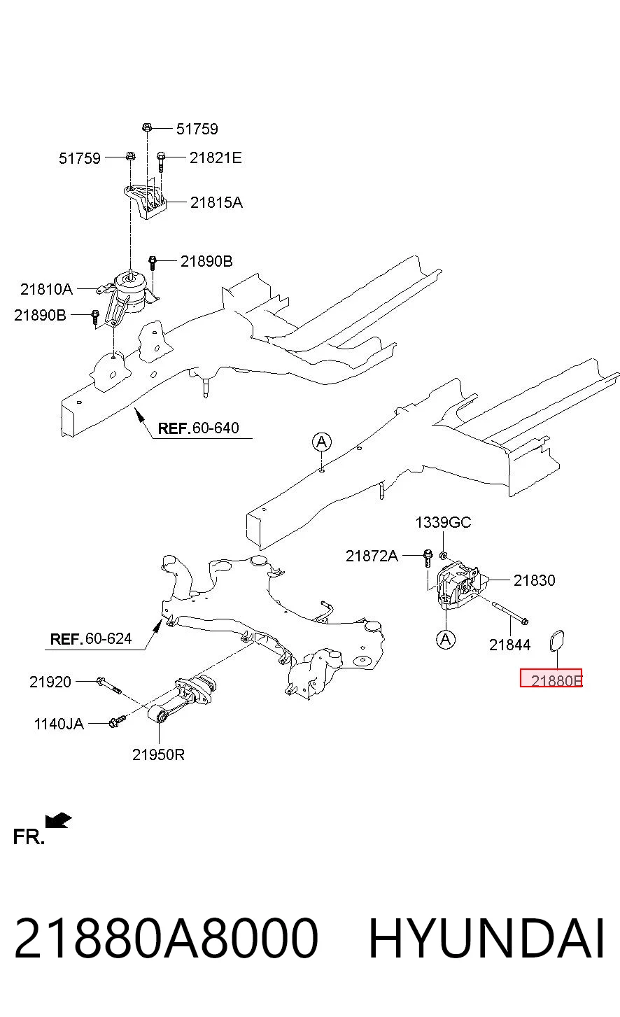 21880A8000 Hyundai/Kia 