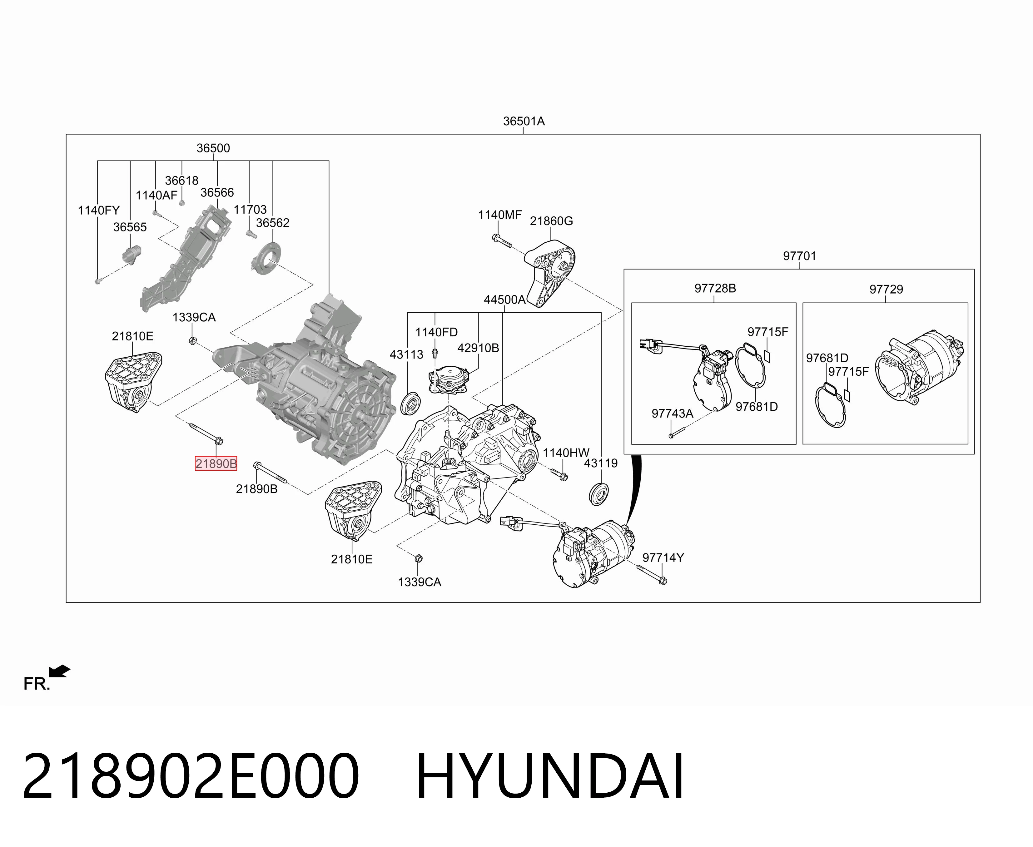 218902E000 Hyundai/Kia 