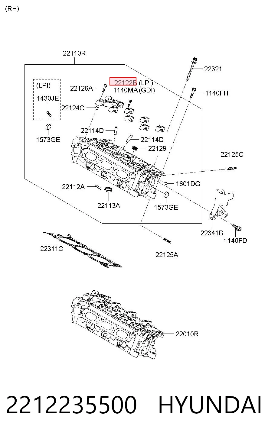  Fiat/Alfa/Lancia K06509589AA