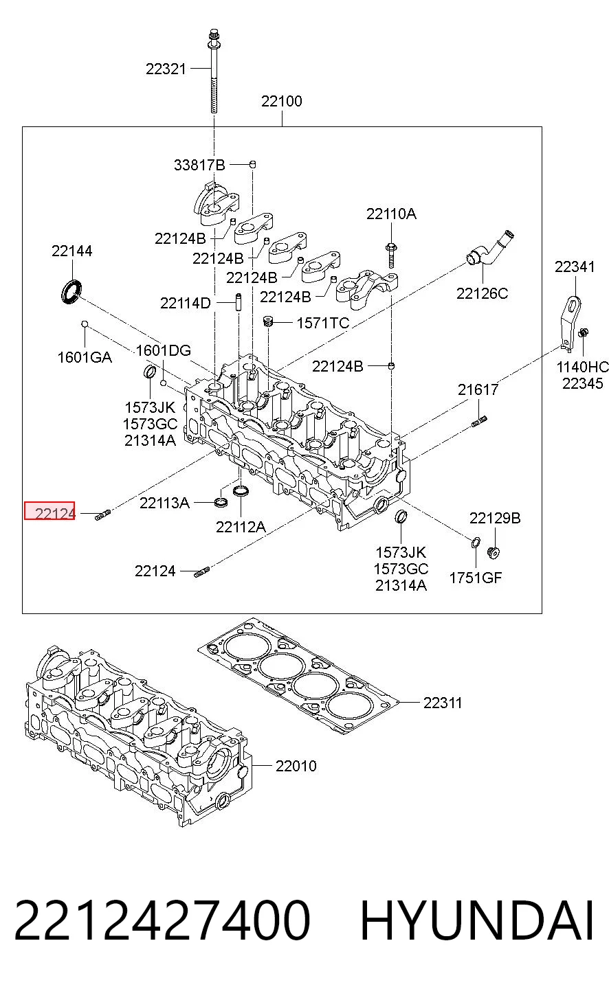 2212427400 Hyundai/Kia