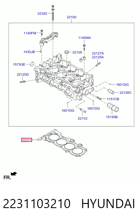 Прокладка ГБЦ KAP KM0400090MT цена, от 32.44 USD