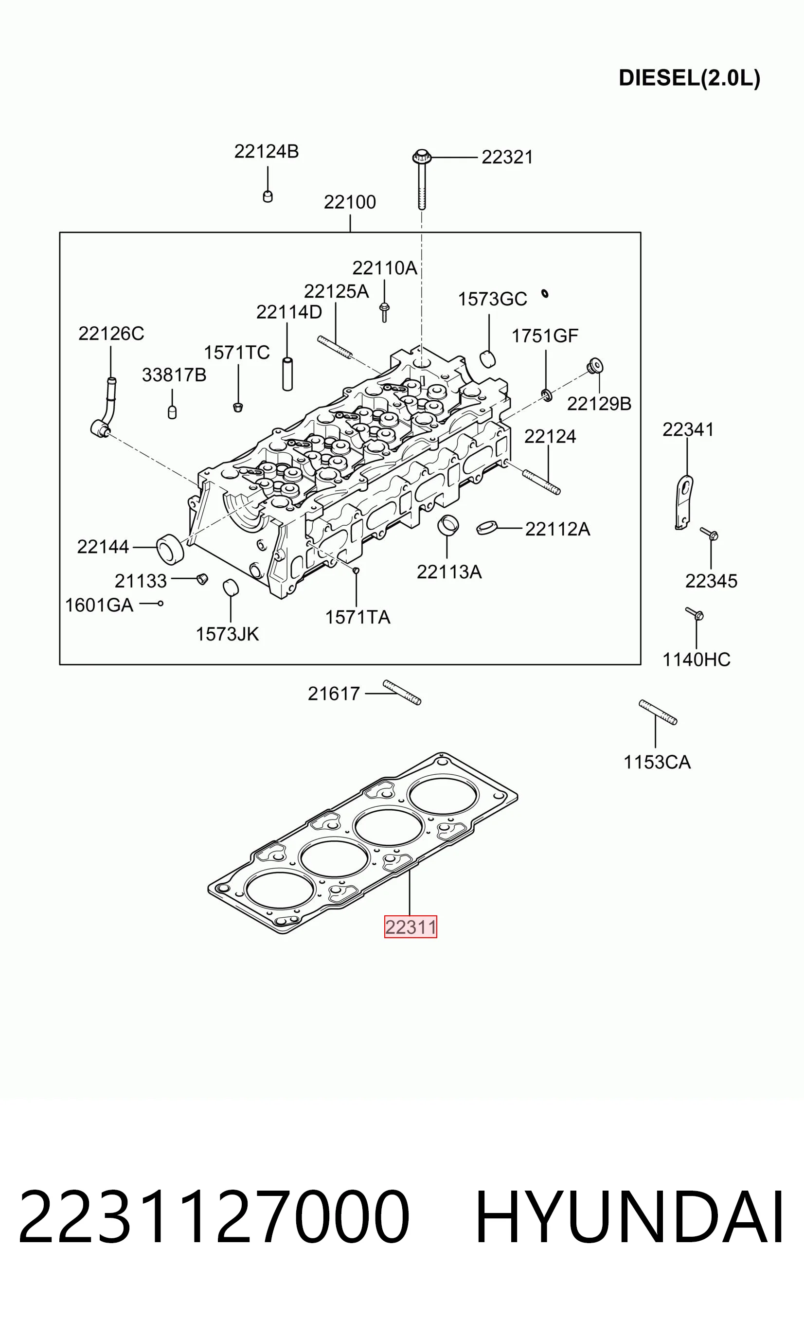 Купить SL0110271A Mazda Прокладка ГБЦ