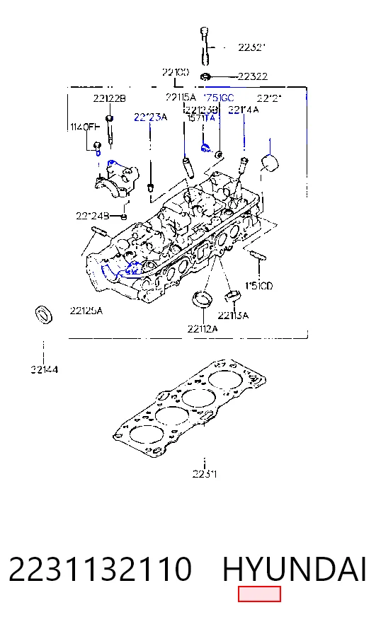 Купить MD040533 NIPPON MOTORS Прокладка ГБЦ